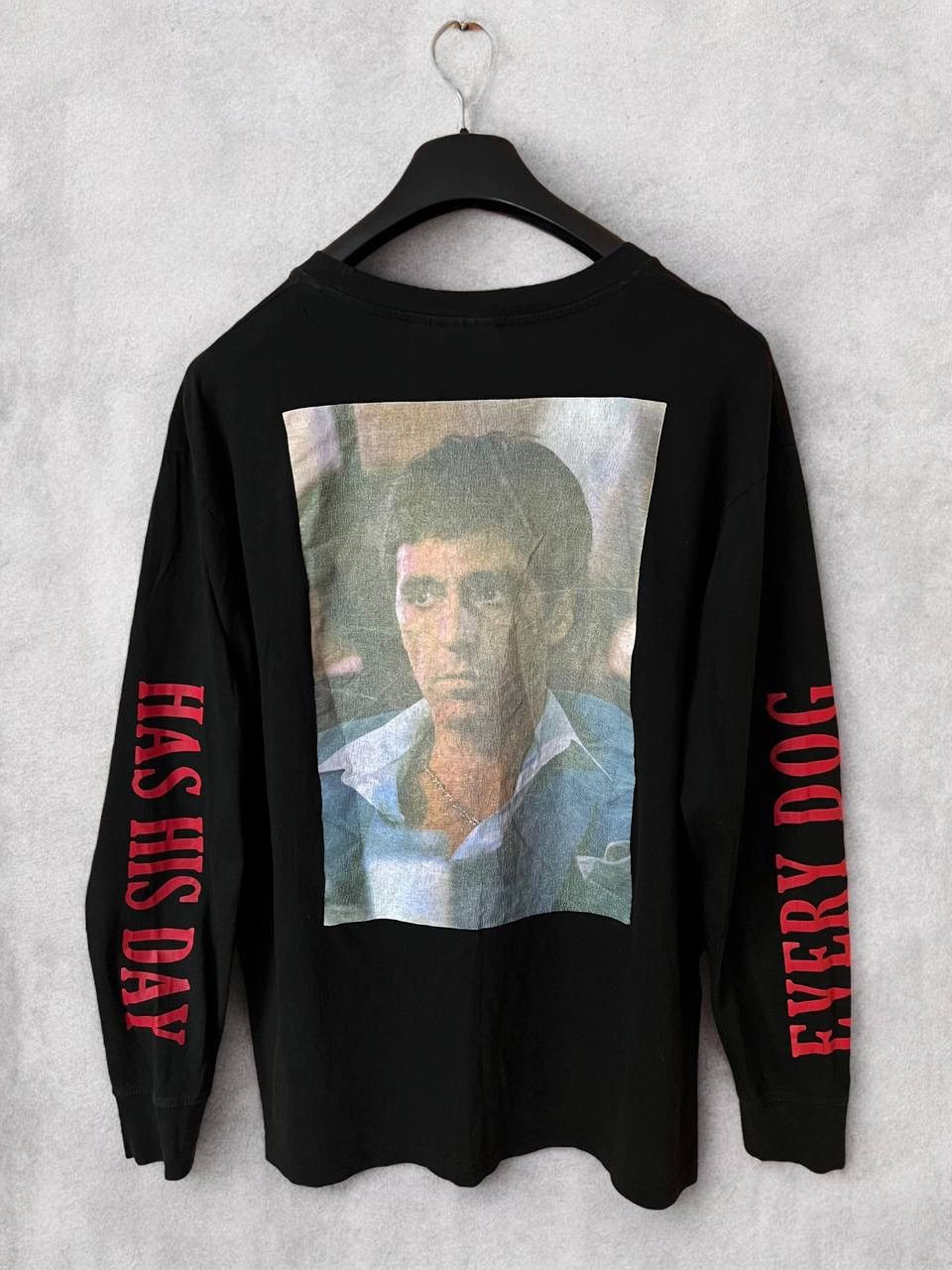 Scarface 00s Vintage Long Sleeve Tee T Shirt Logo Movie Band