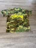 Stussy Camo Classic Vintage Stussy Tee Hoodie, Sweatshirt | FlexRushtees.com