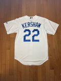 Majestic Clayton Kershaw White Dodgers Home Jersey