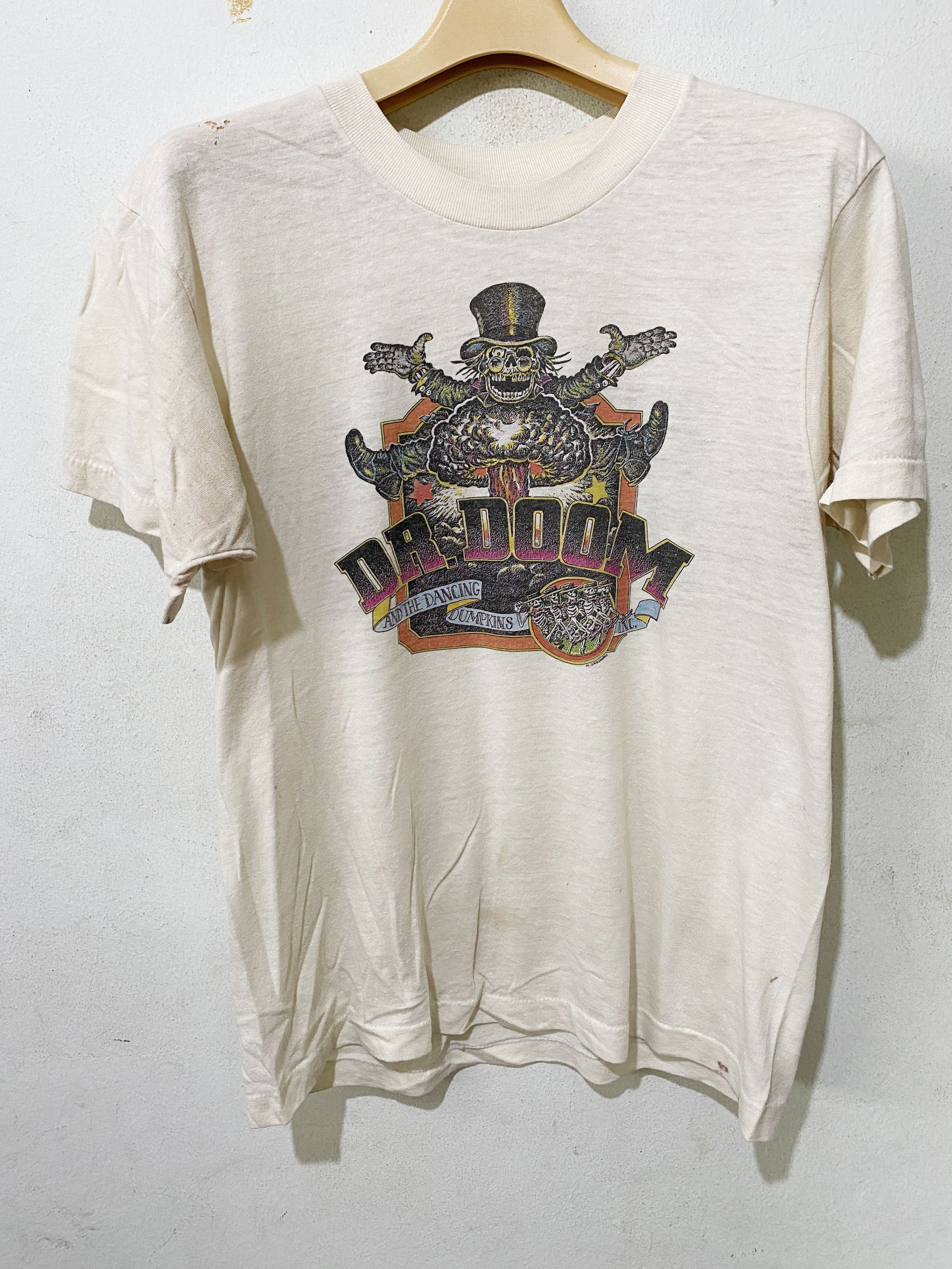 Vintage 80s Dr Doom And The Dancing Dumpkins Shirt