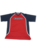 Kappa Vintage Biglogo Embroidered V Neck Soccer Football Tee Hoodie, Sweatshirt | FlexRushtees.com