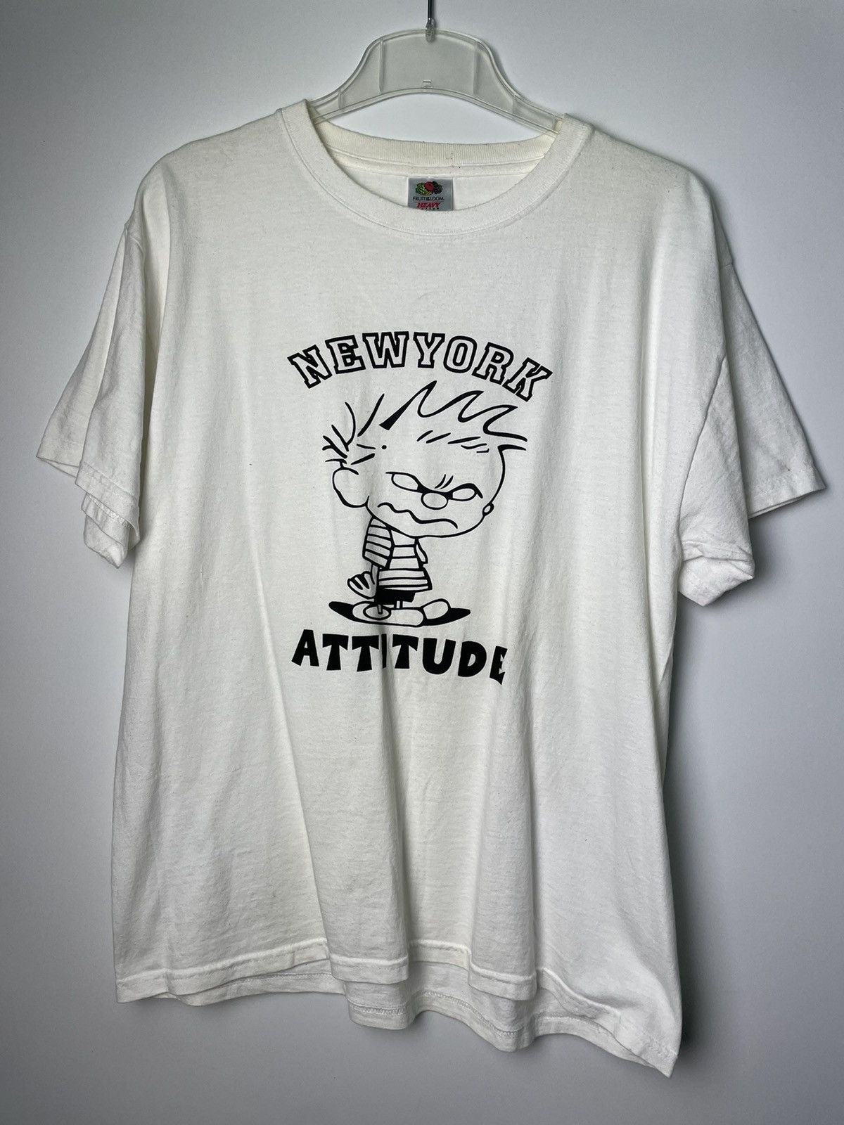 Vintage Fruit Of The Loom Attitude Newyork