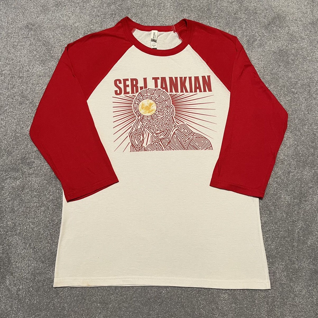 Band Tees System Of A Down Serj Tankian Figure It Out Raglan 3 4 Tee Hoodie, Sweatshirt | AU16VibeMintTees.com