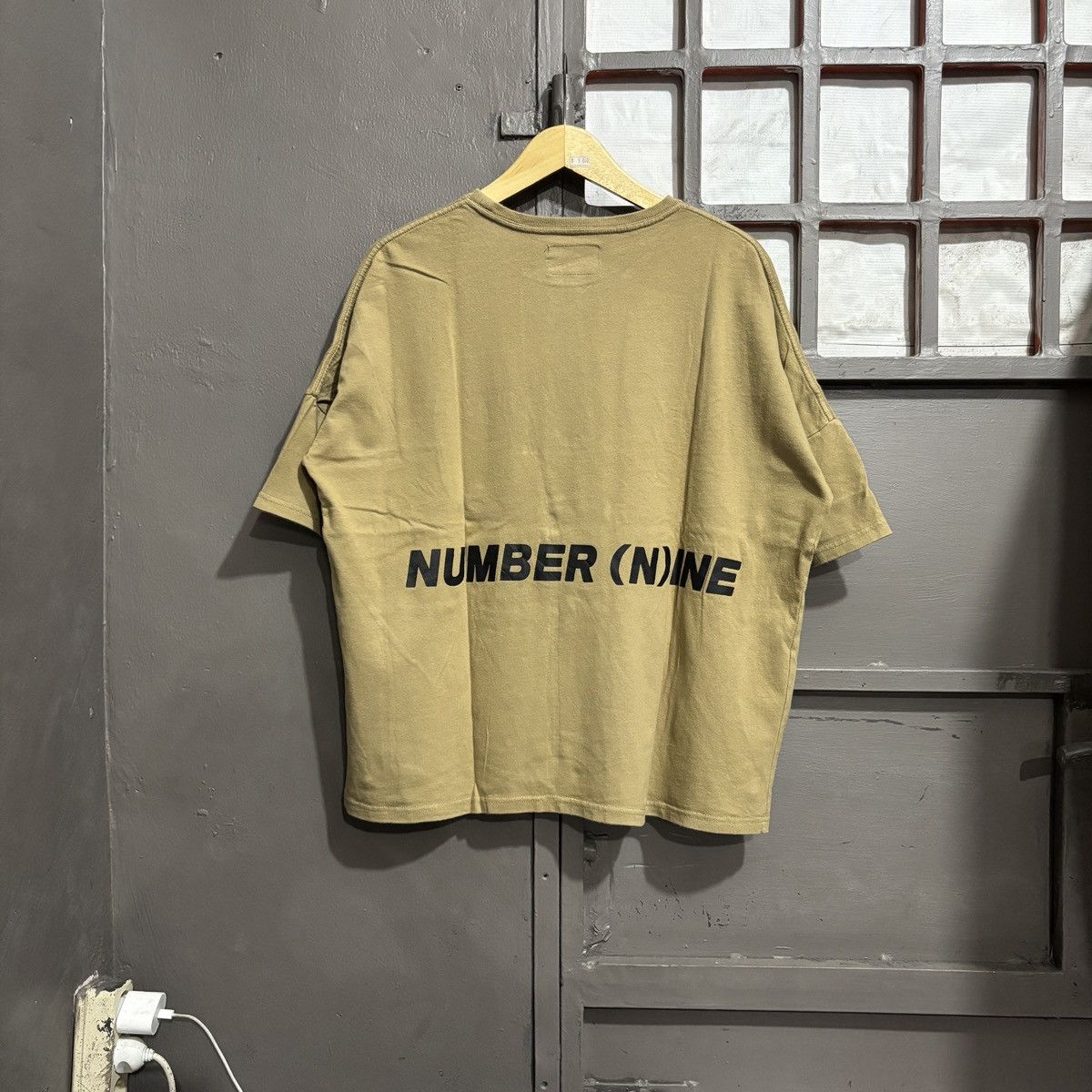 N Ine Number Nine Big Logo Oversized Tee Hoodie, Sweatshirt | FlexRushtees.com