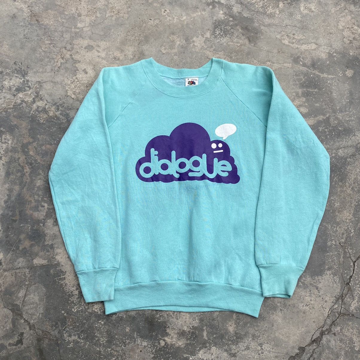 Vintage 90s Dialogue Sweatshirt Sc002