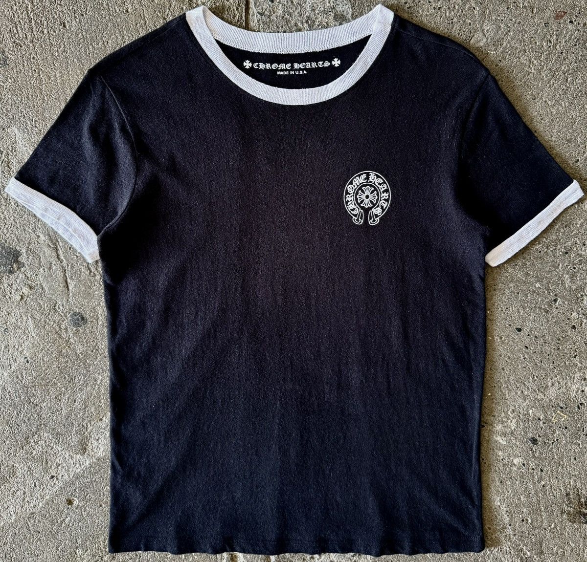 Hearts Chrome Hearts Roller Skate Ringer Tee Hoodie, Sweatshirt | FlexRushtees.com