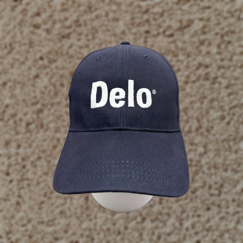 Diesel Vintage Quake City Caps Baseball Cap Adult One Size Blue Cotton Twill Logo Outdoor Adjustable