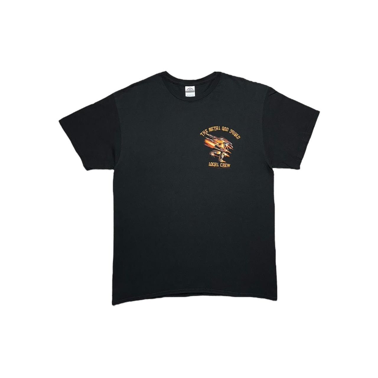 Delta X Vintage Judas Priest The Metal God Squad Crew T Shirt Hoodie, Sweatshirt | FlexRushtees.com