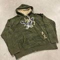 Vintage Y2k American Eagle Camouflage Hoodie