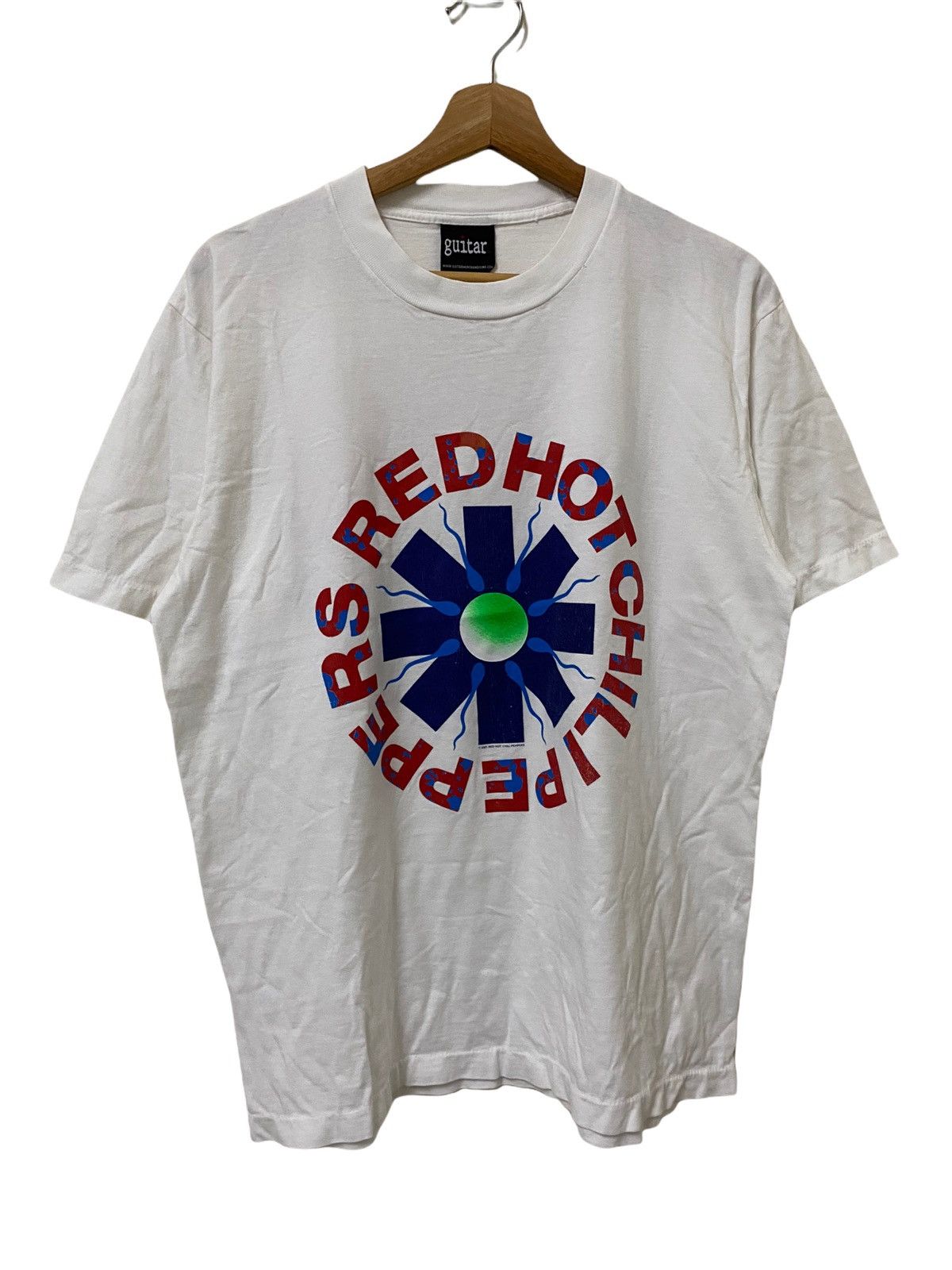 Vintage Red Hot Chili Peppers Band Tee Hoodie, Sweatshirt | FlexRushtees.com