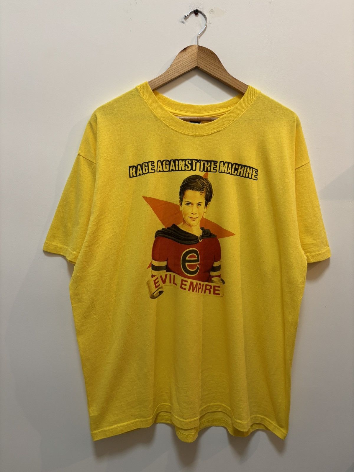 Rage Against The Machine Vintage Y2k Rage Against The Machine Evil Empire Band Tee Hoodie, Sweatshirt | FlexRushtees.com