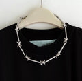 Vintage Thorns Spur Necklace