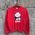 Vintage 90s Jerzees Panda Zoo Atlanta Crewneck
