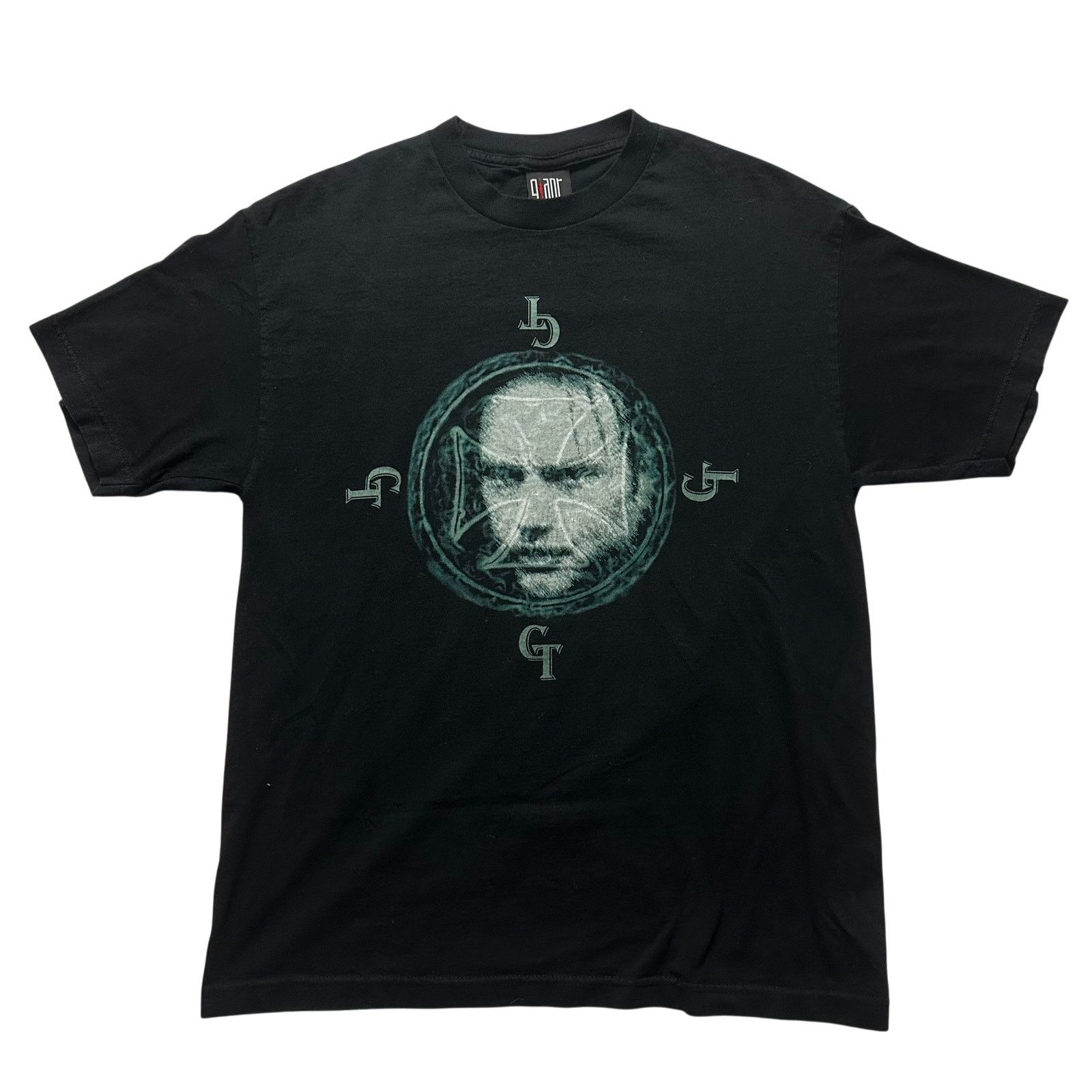 Giant Vtg 2001 Geoff Tate Old World Order Giant T Shirt L