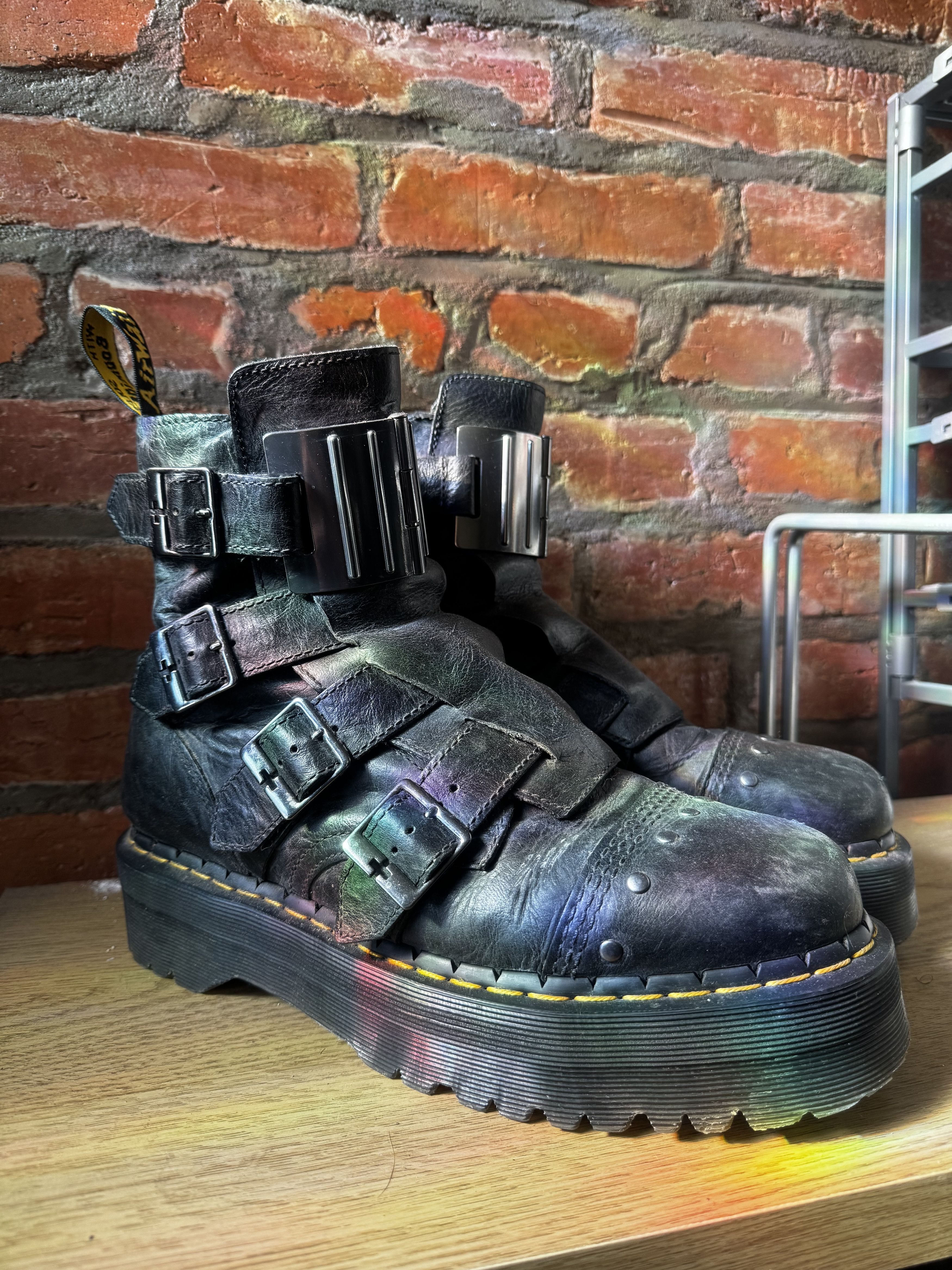 Martens Dr Martens Hinge Jadon Platform Metal Strap Boot Docs