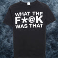 Aaa Vintage What The F Was That Evil Dead Musical Shirt Adult Medium Black Cotton Graphic Print 90s