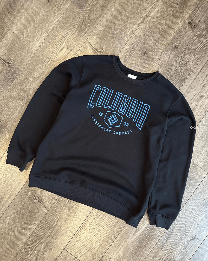 Columbia Hart Mountain Graphic Crewneck Sweatshirt Large T-Shirts, Hoodie | FlexRushtees.com