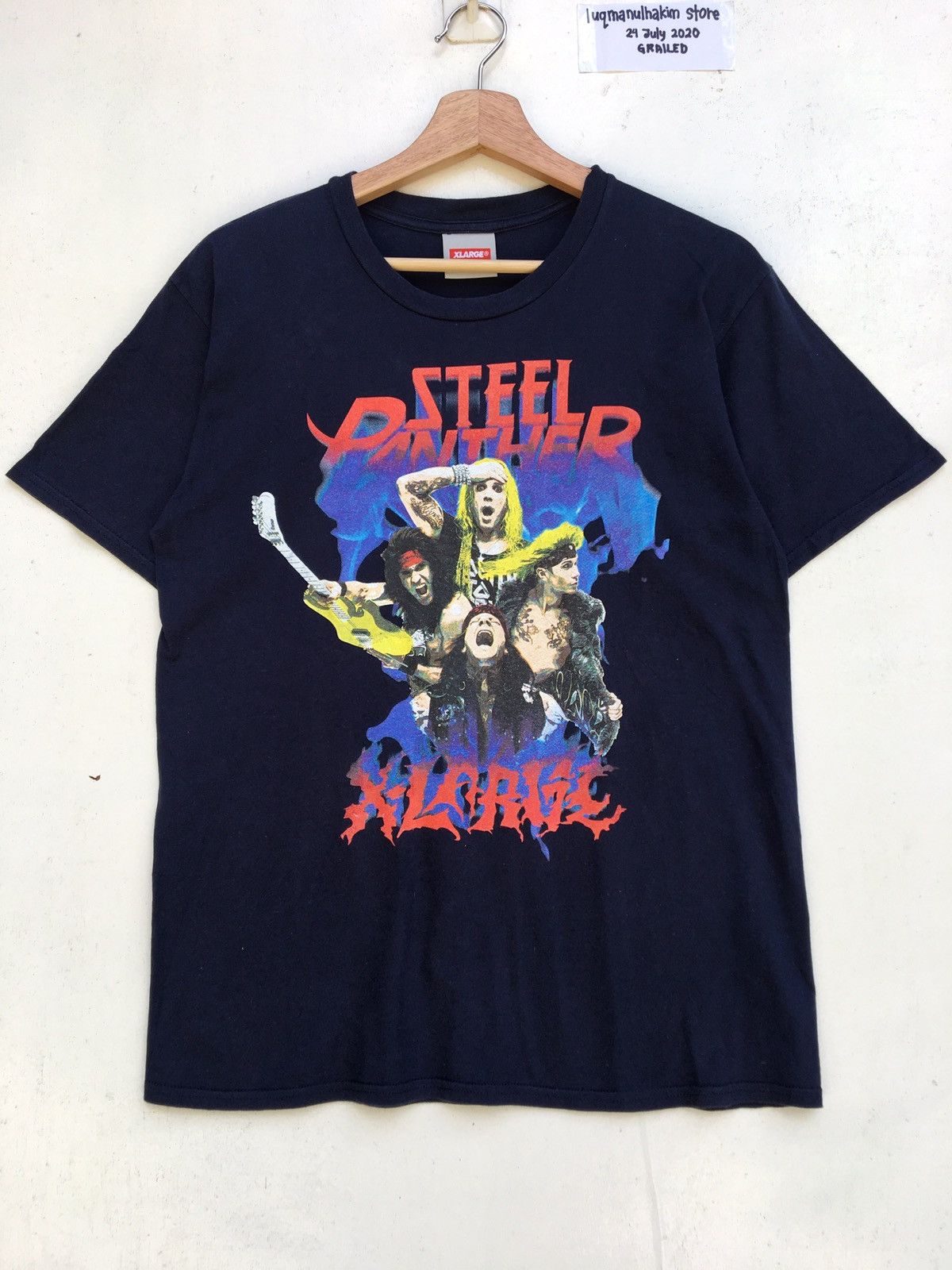 Large X Steel Panther Tshirt