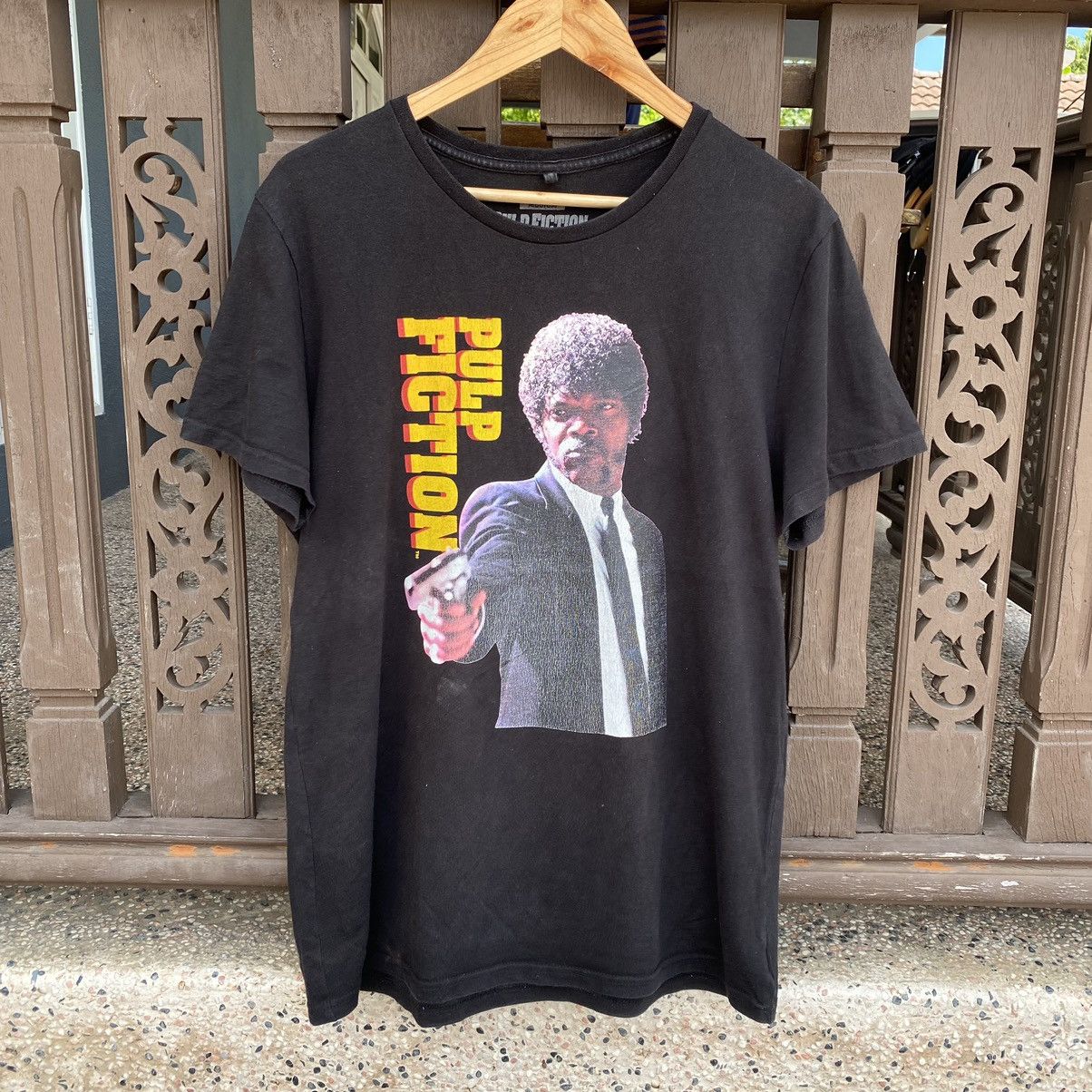 Vintage Pulp Fiction Promo Tshirt Hoodie, Sweatshirt | FlexRushtees.com