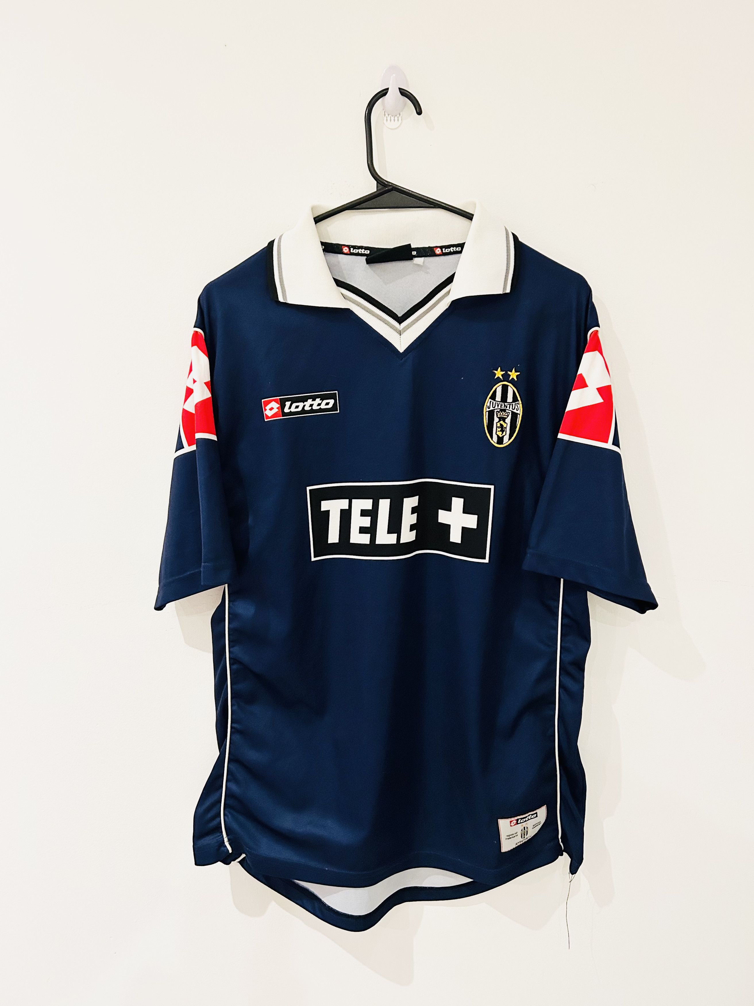 Vintage Juventus 2000 01 Coppa Italia Third