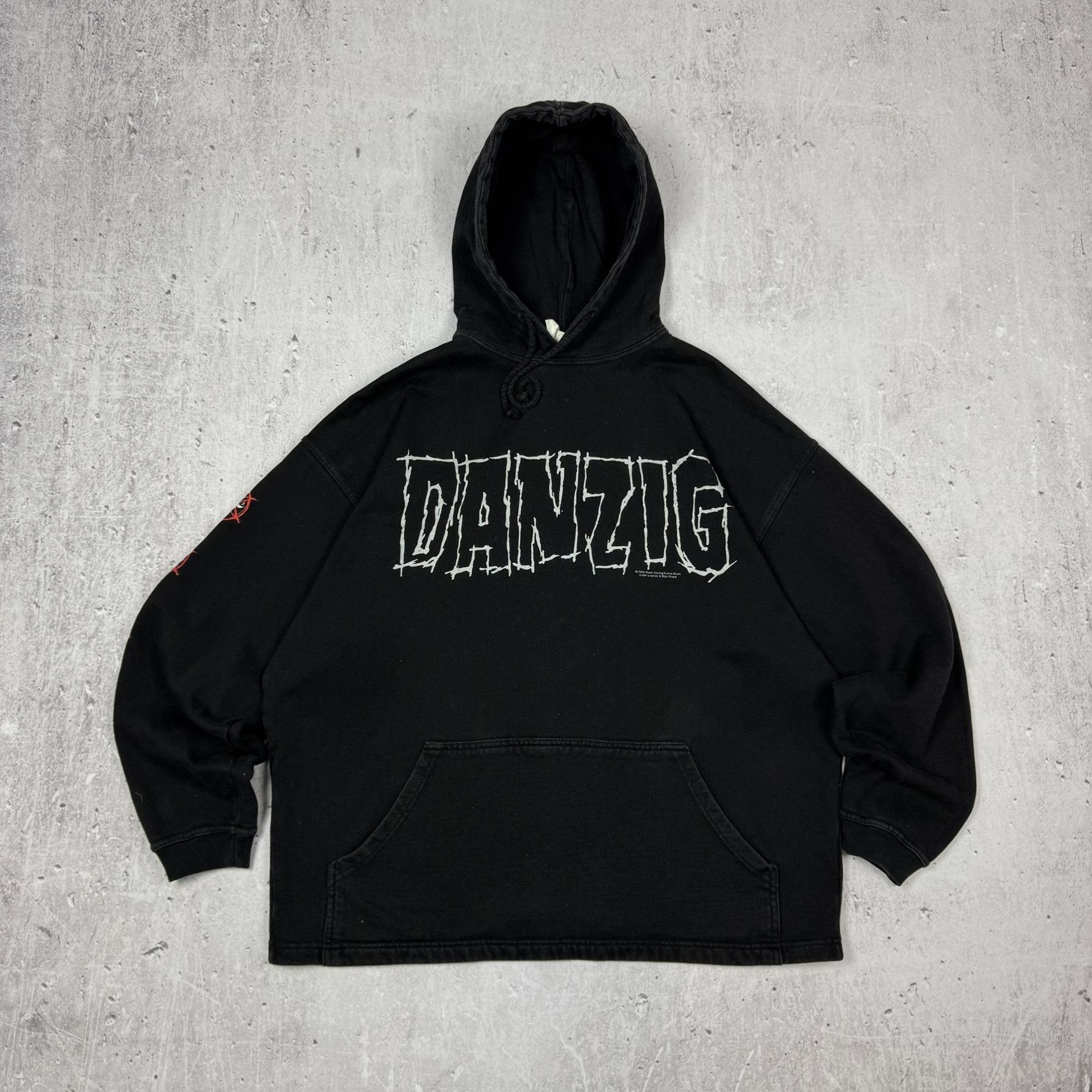 Hoodie Vintage 00s 90s Danzig Big Logo Band Misfits T-Shirts, Sweatshirt | FlexRushtees.com