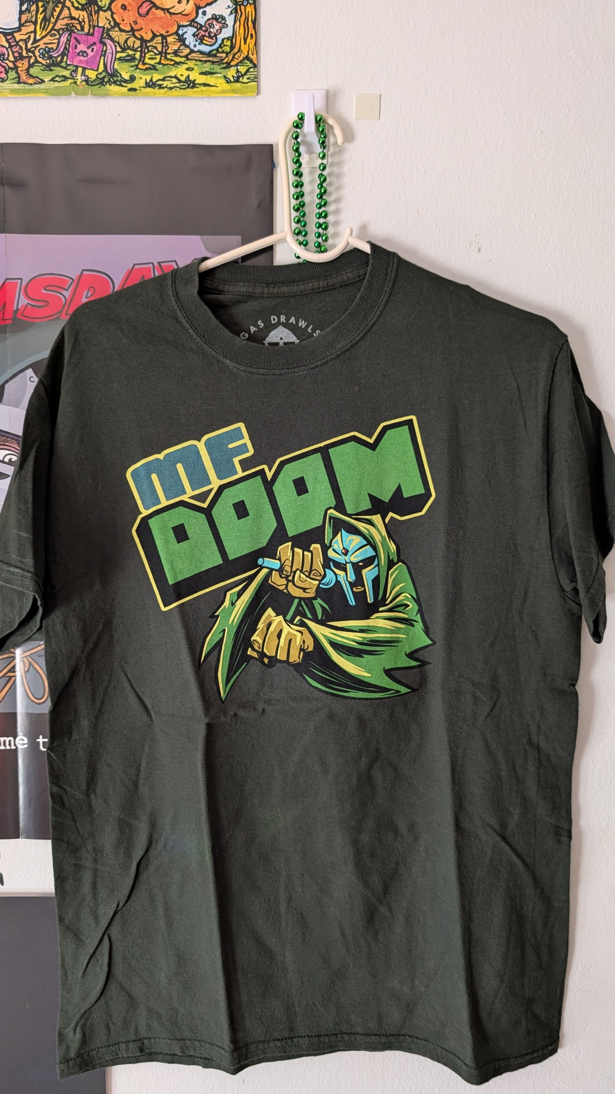 Doom Mf Doom Olive Green Tee