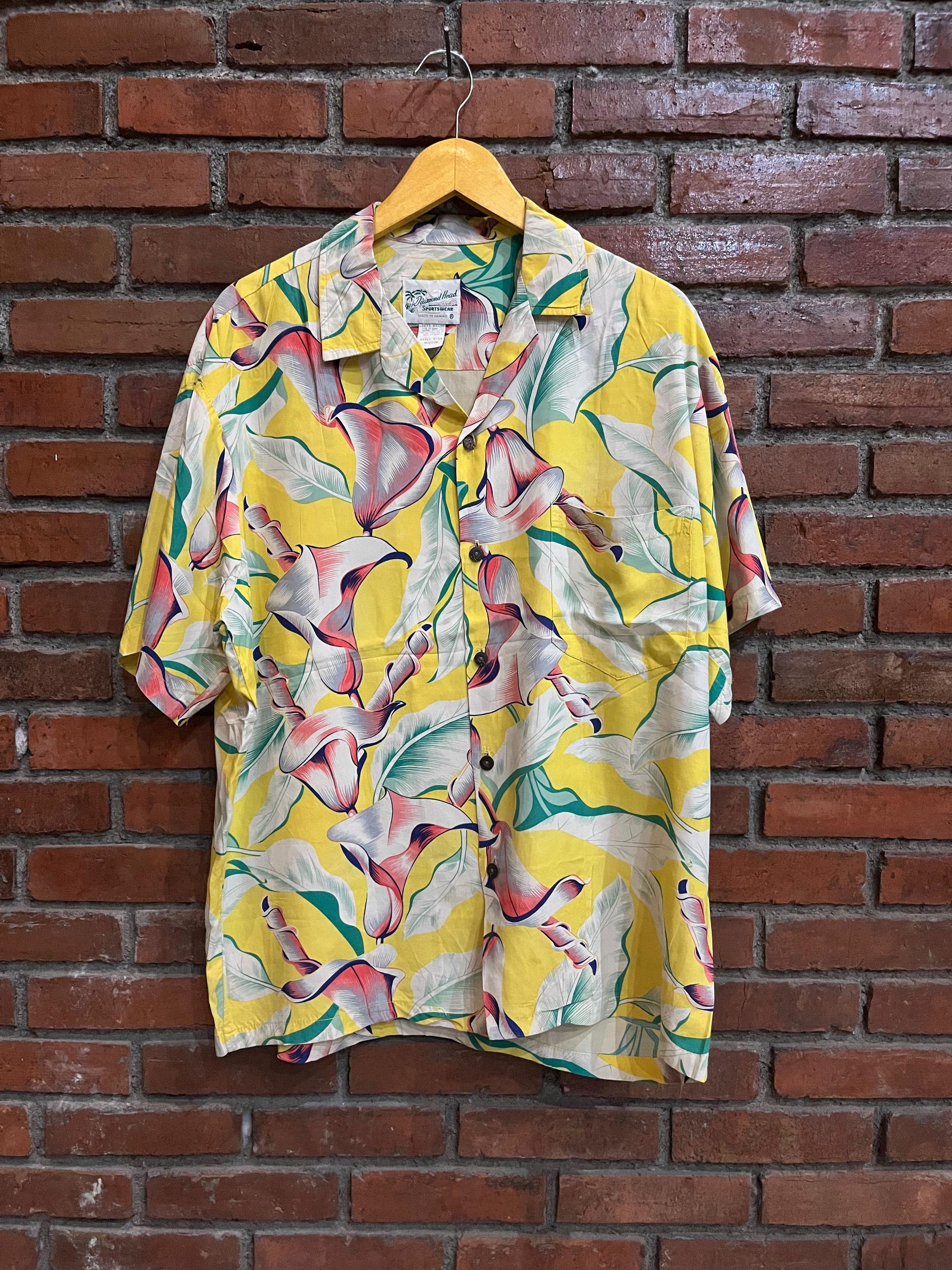 Vintage 60s Diamond Head Sportswear Hawaiian Shirt