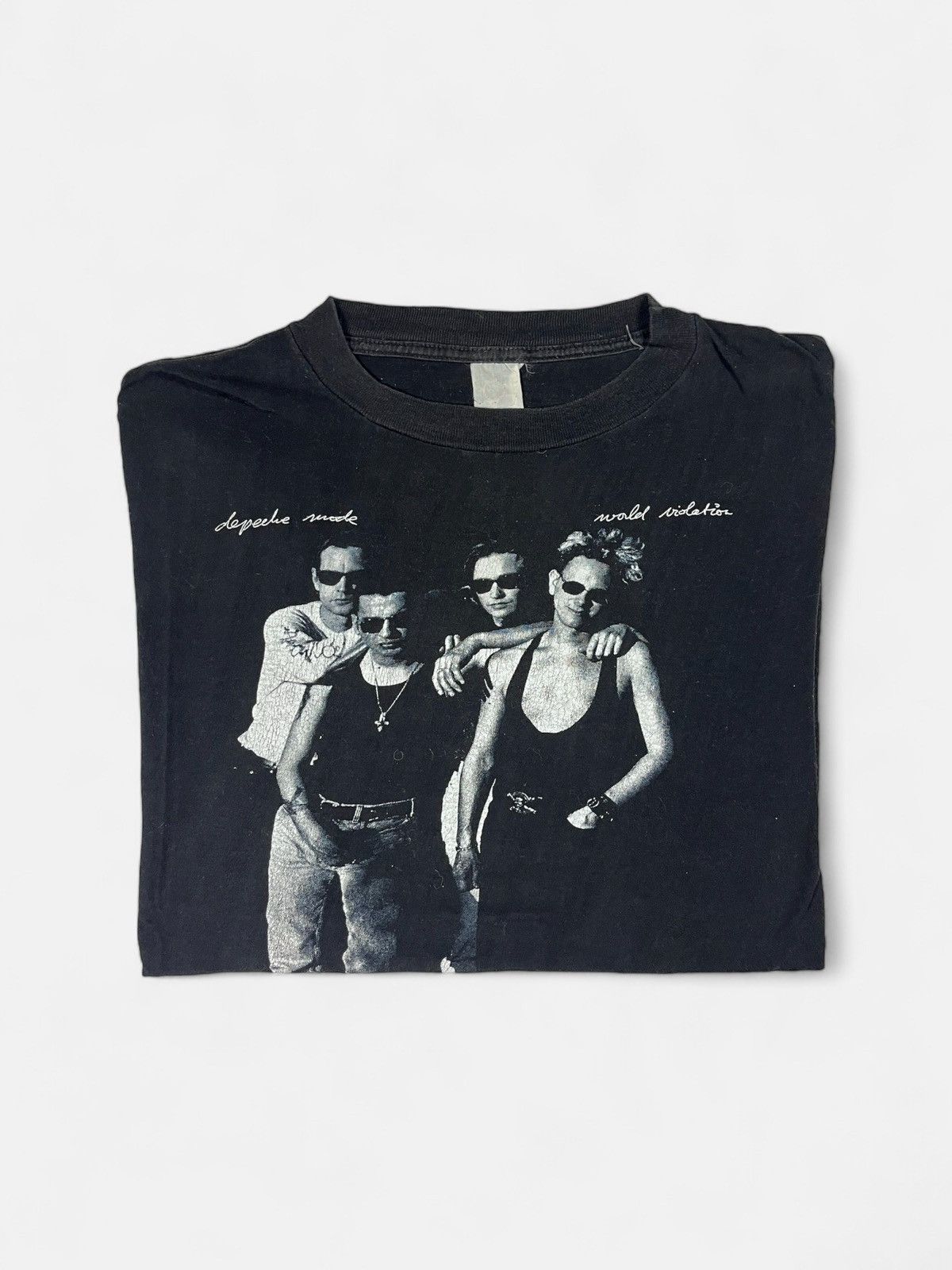 Vintage Depeche Mode 1990 World Violation Tour T Shirt Hoodie, Sweatshirt | FlexRushtees.com