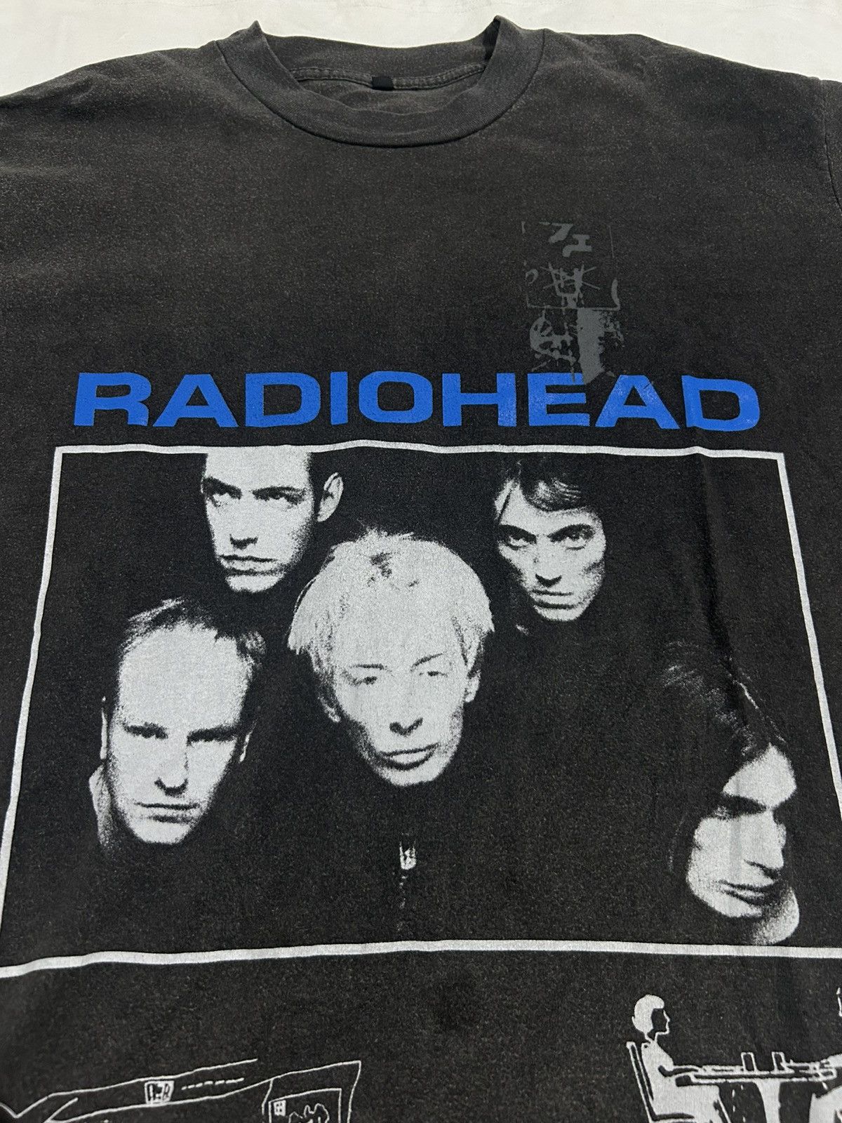 Band Tees Radiohead Ok Computer Parking Lot Bootleg Hoodie, Sweatshirt | FlexRushtees.com