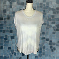 Klein Nwt Calvin Klein Women S White Mountain Air Tee Shirt Size M Short Sleeve