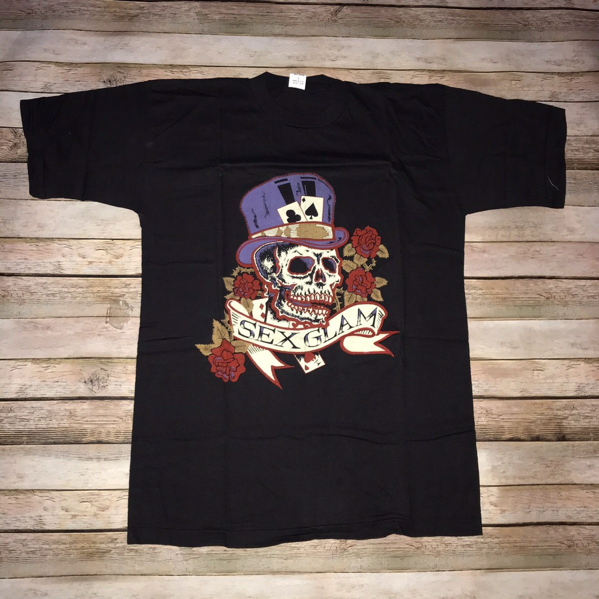 Deadstock Vintage Sex Glam Tee Hoodie, Sweatshirt | FlexRushtees.com