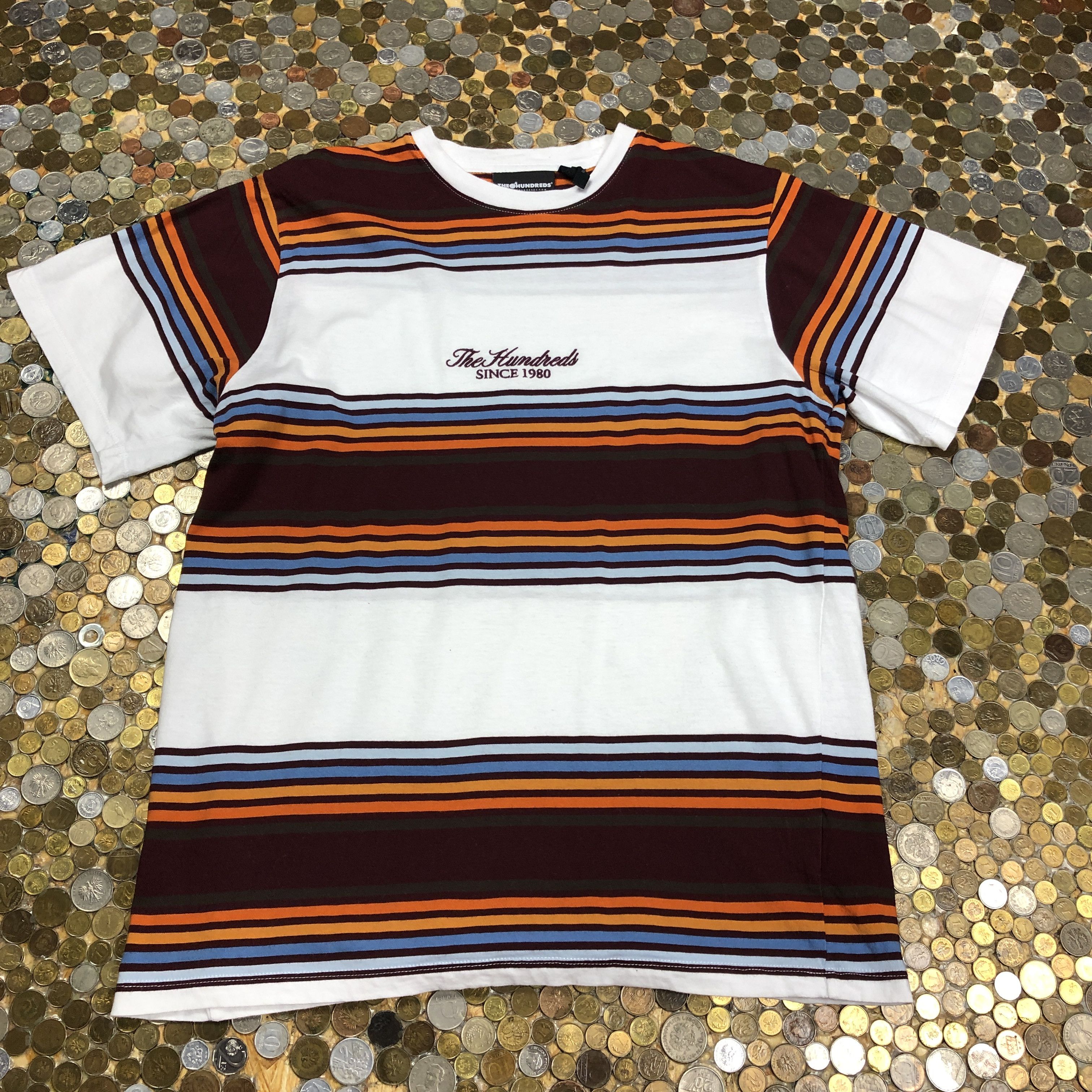 Vintage The Hundreds Strip Tee T Shirt Hoodie, Sweatshirt | FlexRushtees.com