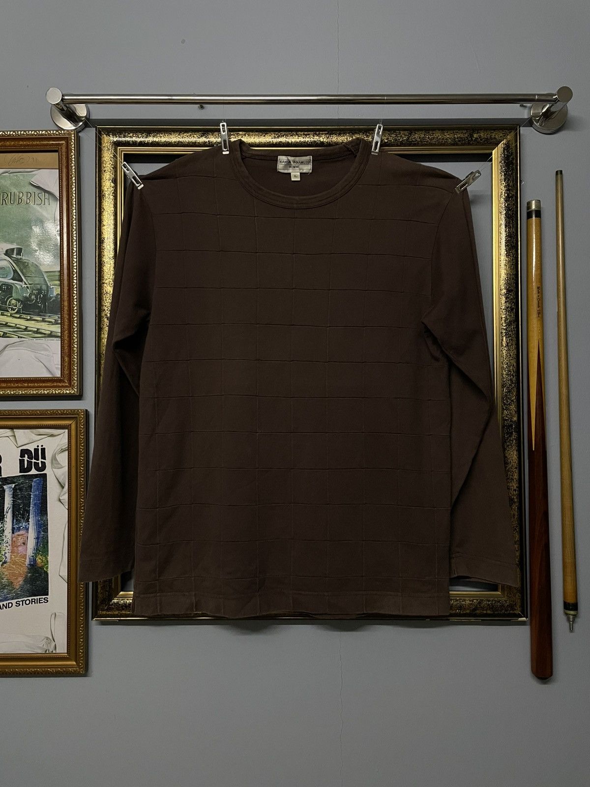 Japanese Brand X Kansai Yamamoto Vintage 1990s Japan Kansai Yamamoto Relaxed Typography T