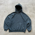 Vintage 90s Dark Forest Green Russell Athletic Hoodie L