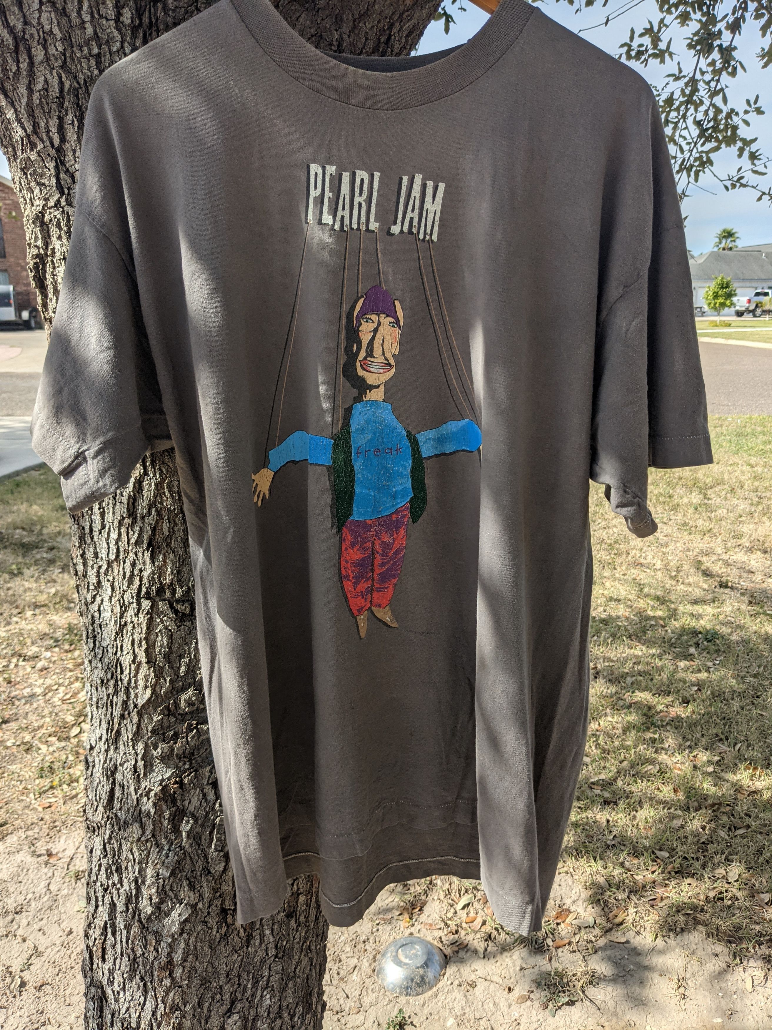 Vintage Pearl Jam Freak Tee Hoodie, Sweatshirt | FlexRushtees.com
