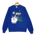Vintage 80s Jerzees Duck Flying Crewneck Sweatshirt Size S