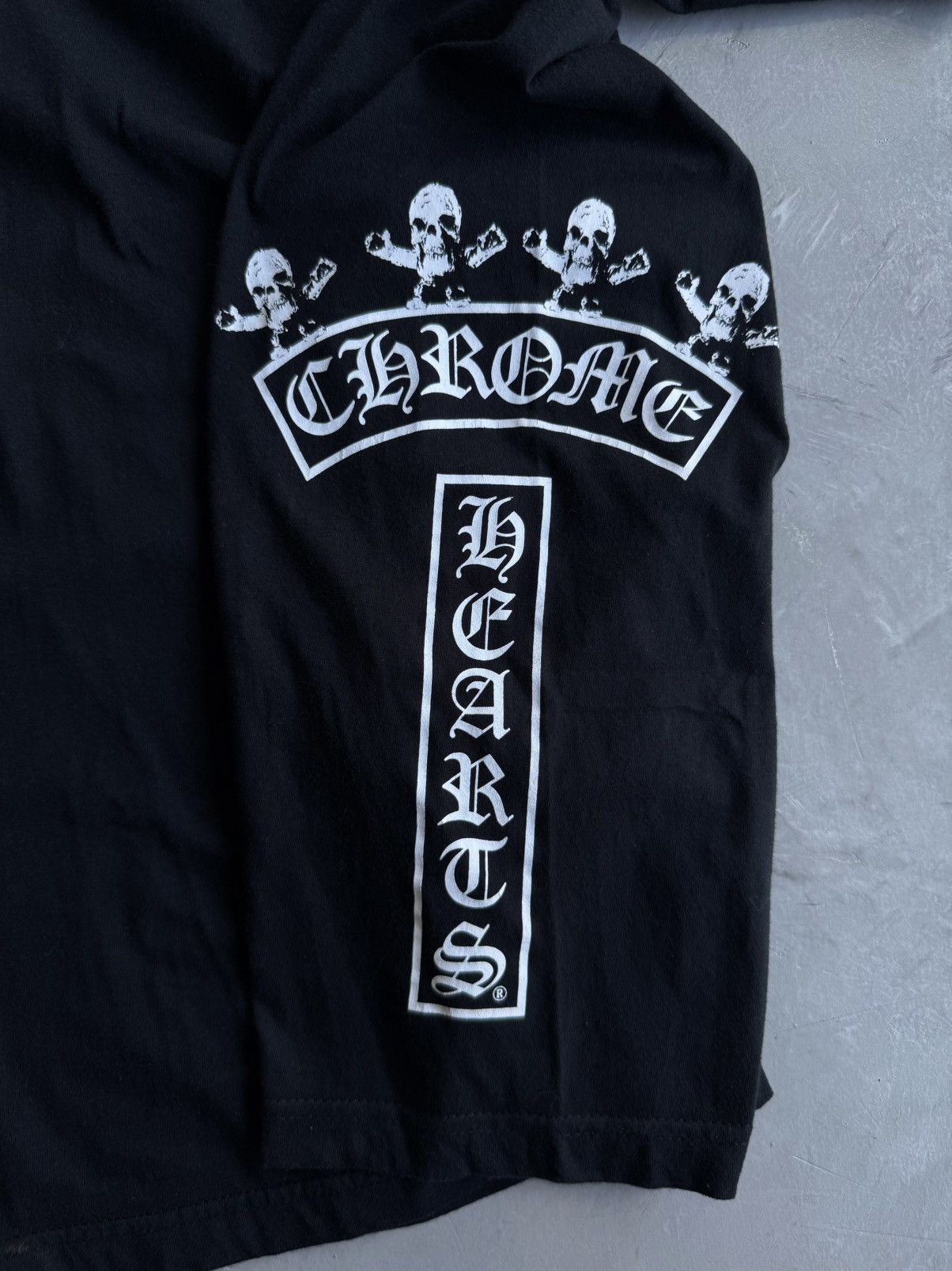 Chrome Hearts Rare Foti Side Tbar Tee Hoodie, Sweatshirt | FlexRushtees.com