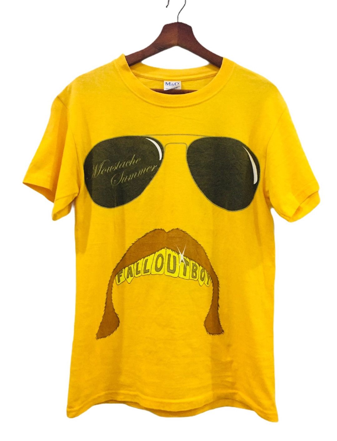 Band Tees Fall Out Boy Moustache Summer Band Tee Hoodie, Sweatshirt | FlexRushtees.com