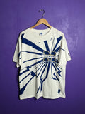 Vintage 90s Starter Michigan Shattered Logo Aop T Shirt