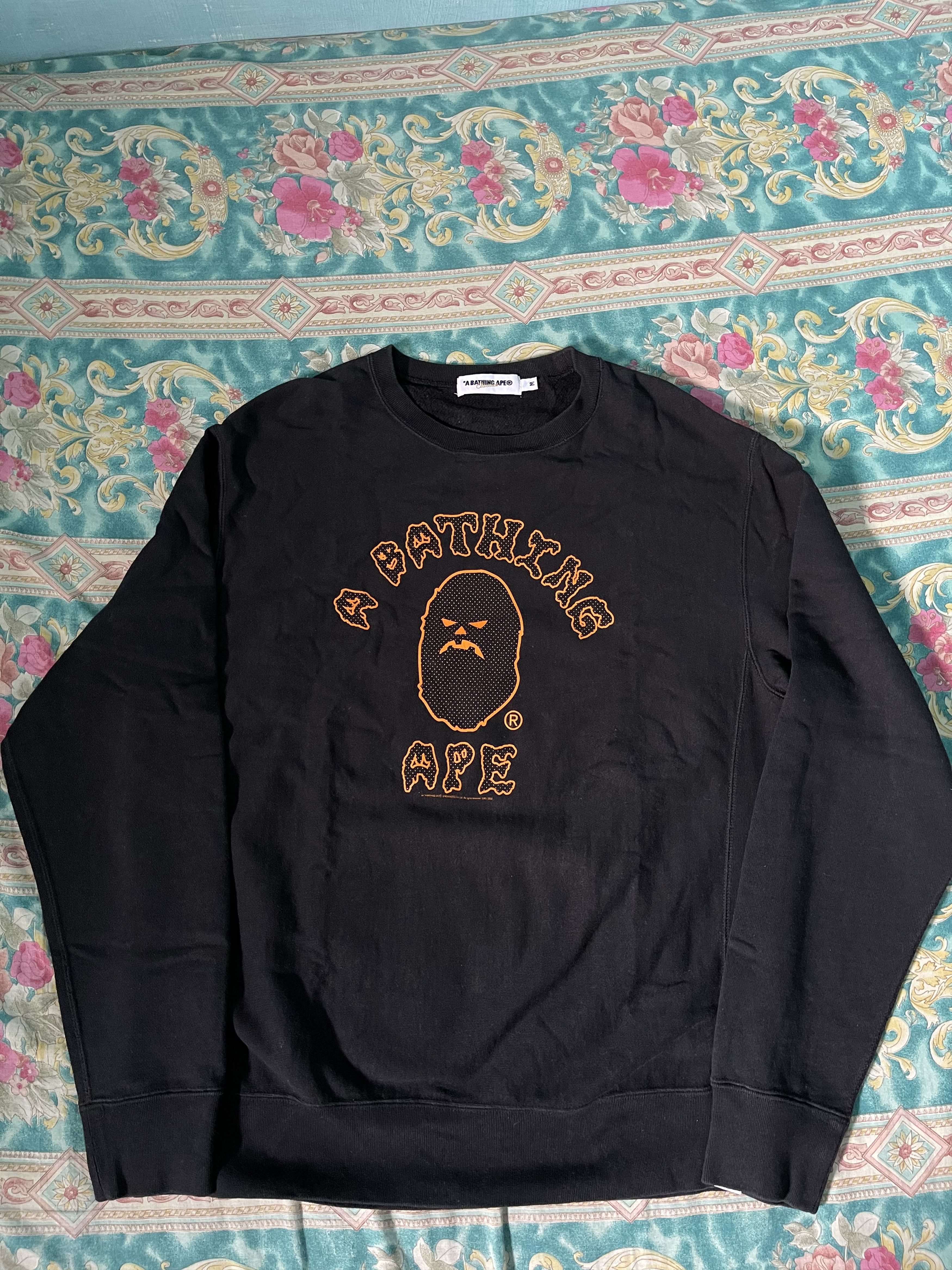 Bape Halloween College Crewneck T-Shirts, Hoodie, Sweatshirt | FlexRushtees.com