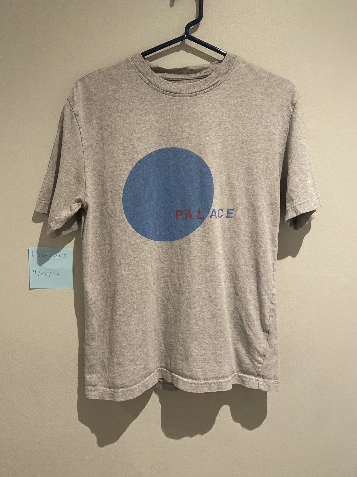 Palace Spot Tee Grey Marl Size S Hoodie, Sweatshirt | FlexRushtees.com