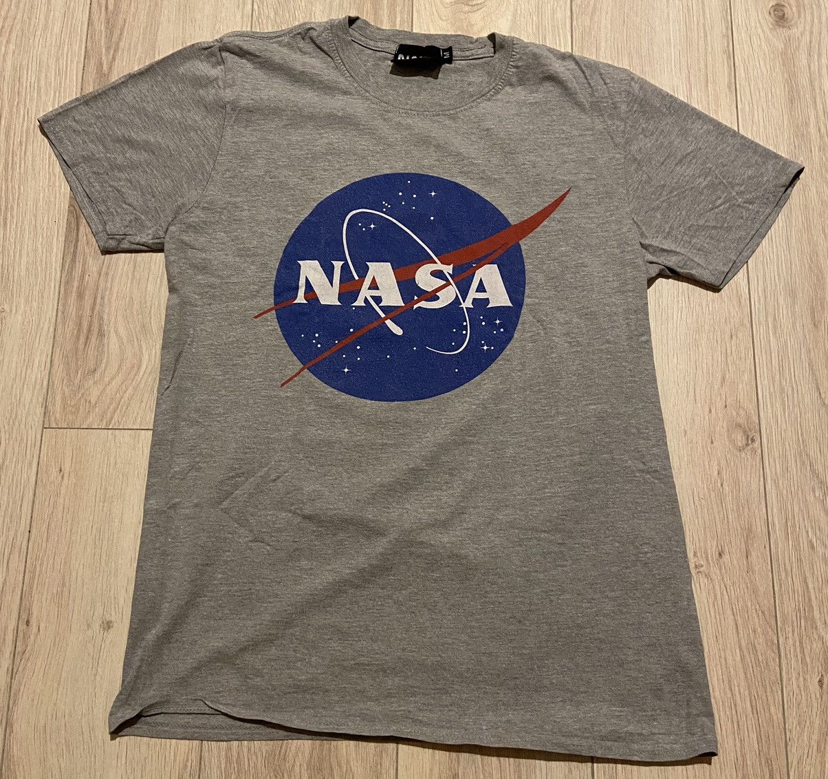 Nasa Logo Gray Tee