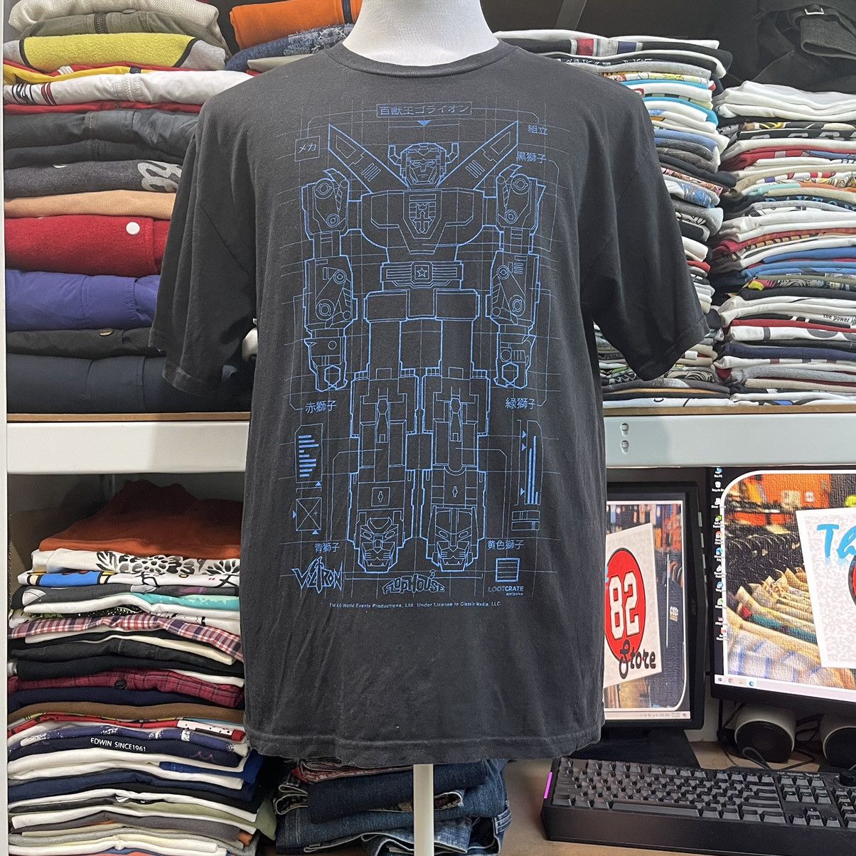 Brand Voltron Japanese Anime T Shirts Size L