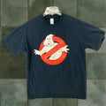 Logo 7 Ghostbusters Shirt M Adult Black Logo Tee