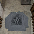 Band Tees Vintage Rare Sepultura The Roots 1996 Longsleeve Hoodie, Sweatshirt | FlexRushtees.com