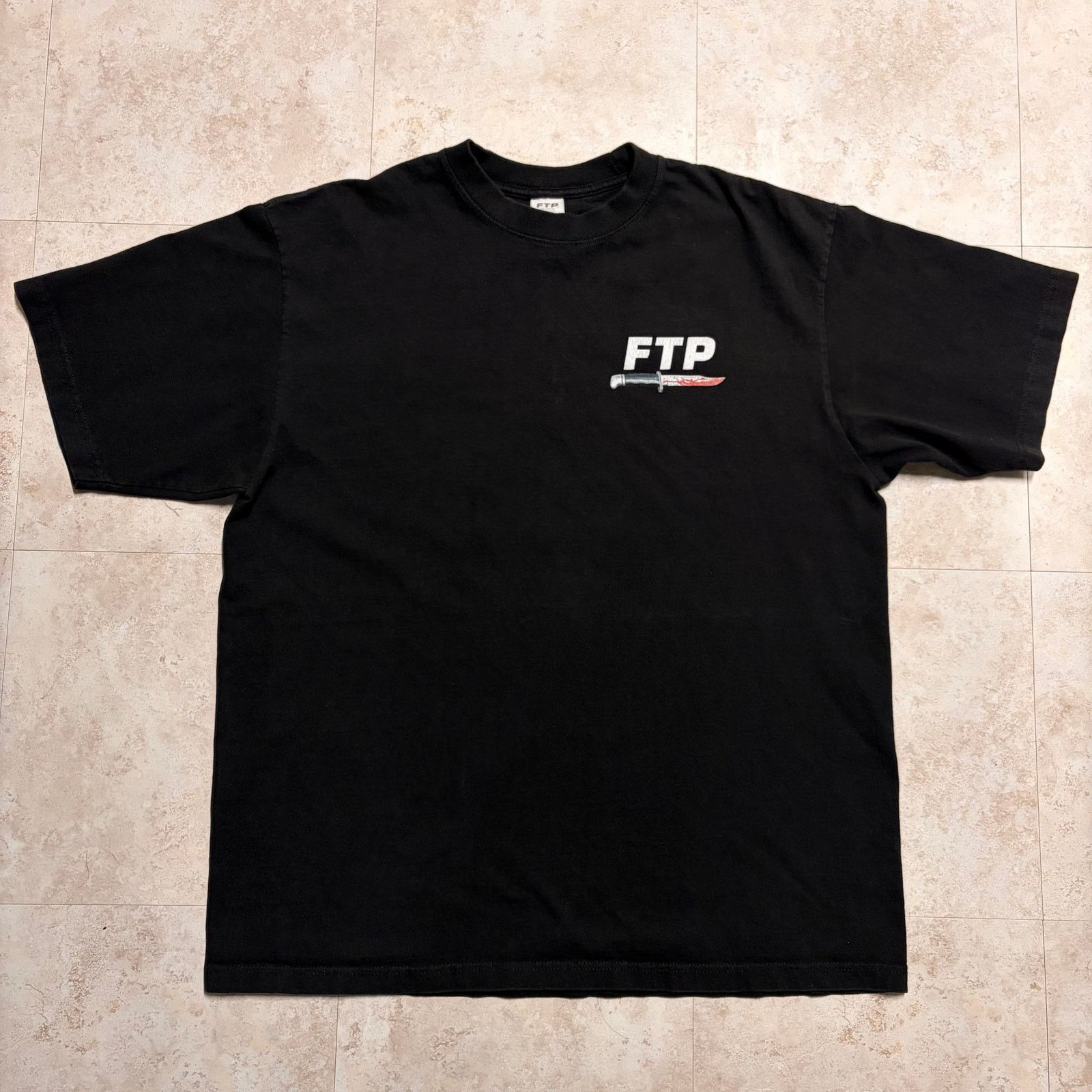 Fuck The Population Ftp Scream Ghostface Logo T Shirt