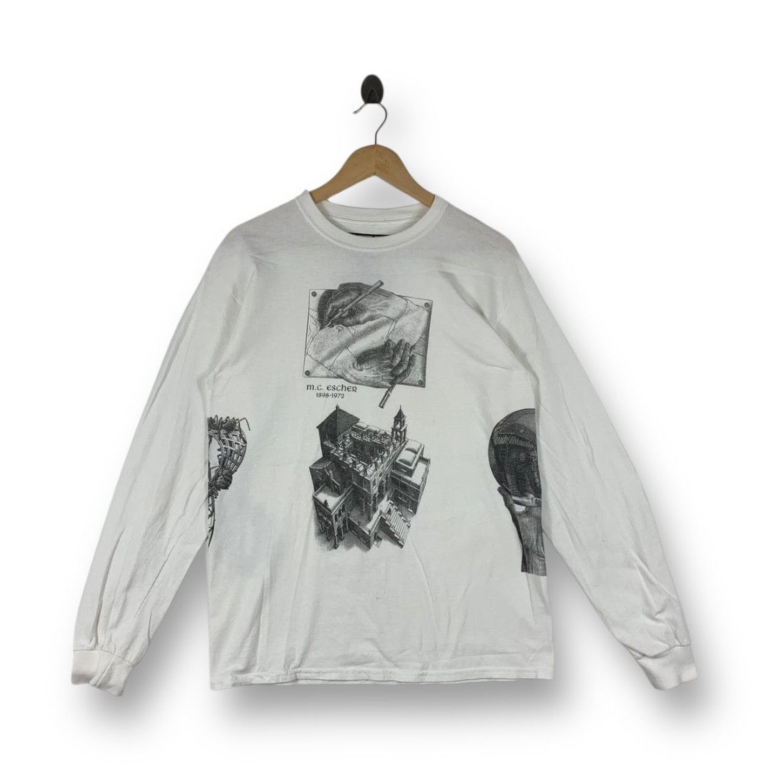Other Vintage Mc Esher Long Sleeve Art Printed Tee