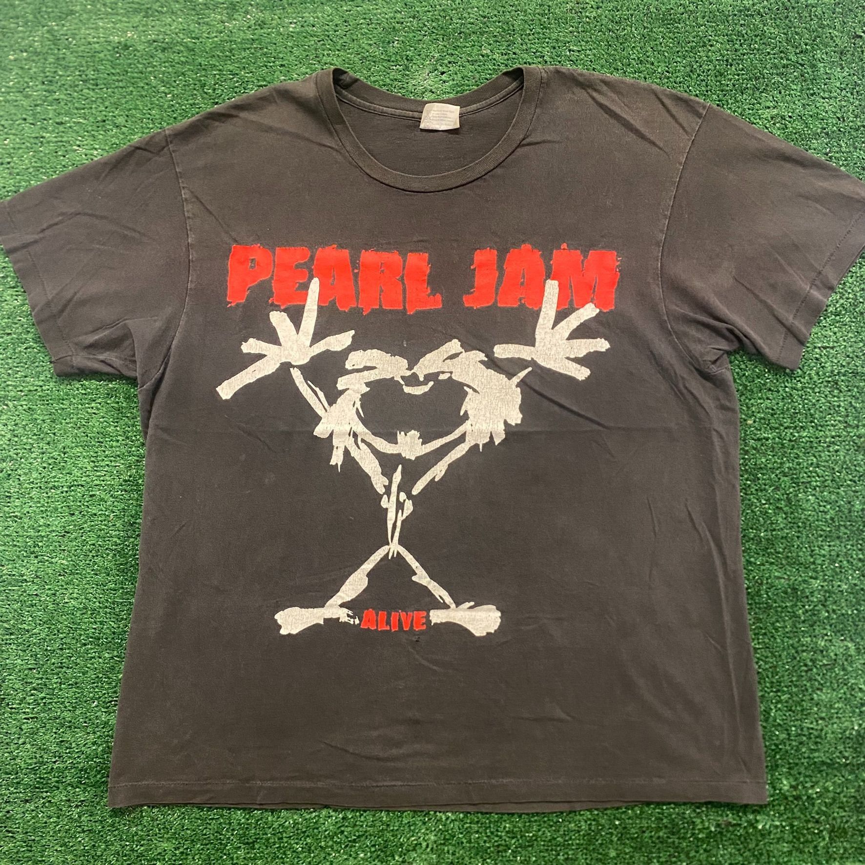 Vintage Pearl Jam Alive Vintage 90s Grunge Band T Shirt Hoodie, Sweatshirt | FlexRushtees.com