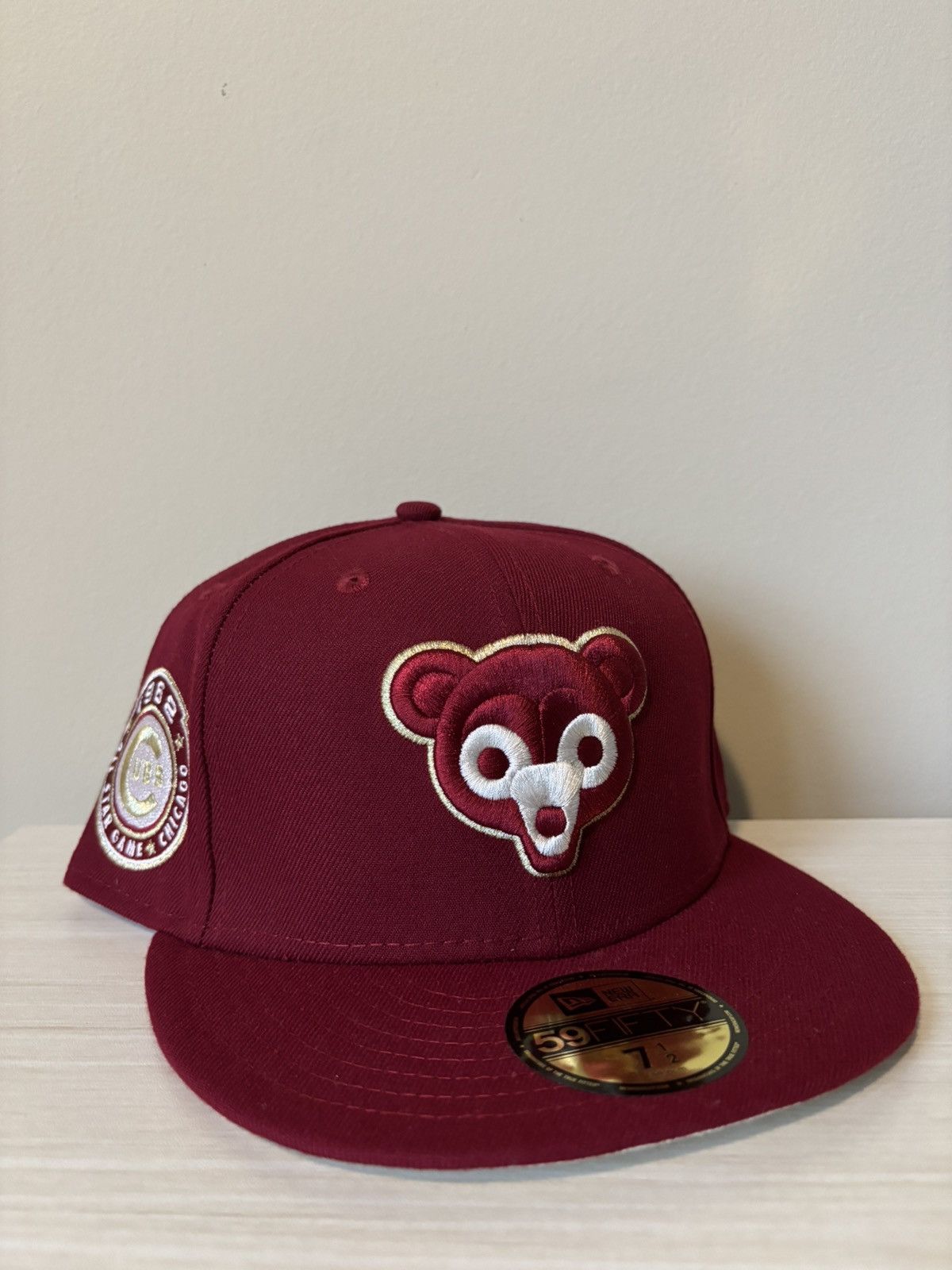 Topperz Chicago Cubs Fitted Size 7 1 2 Topperz