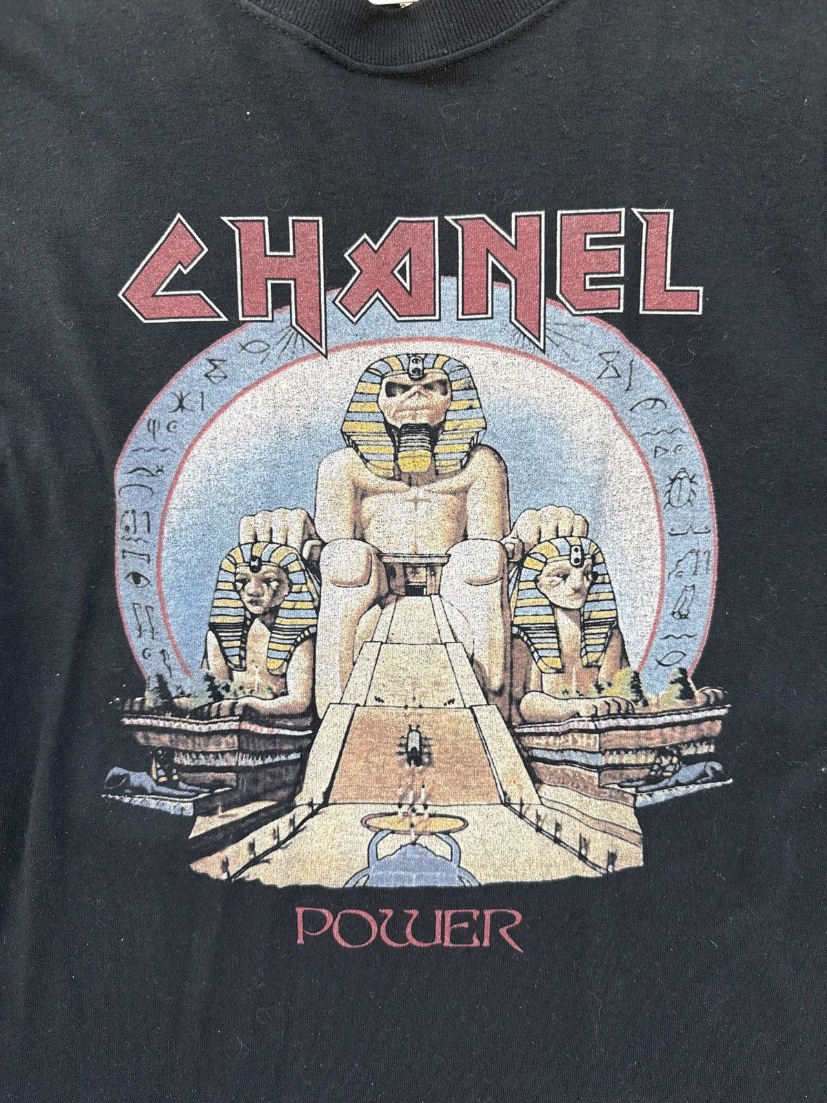 Vintage Chanel Bleach Shirt Hoodie, Sweatshirt | FlexRushtees.com